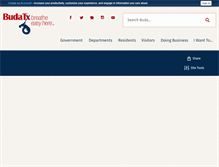Tablet Screenshot of ci.buda.tx.us
